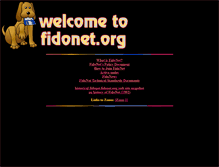 Tablet Screenshot of fidonet.org